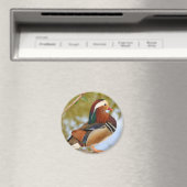 Mandarin Duck Magneet (Insitu (Vaatwasser))