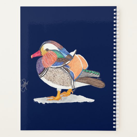 MANDARIN DUCK PLANNER (Achterkant)