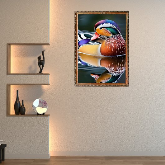 Mandarin Duck Poster