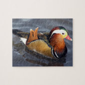 Mandarin Duck Puzzle Legpuzzel (Horizontaal)