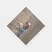 Mandarin Duck Servet (Hoek)