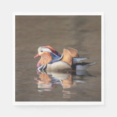 Mandarin Duck Servet (Voorkant)