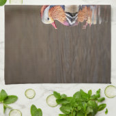 Mandarin Duck Theedoek (Gevouwen)