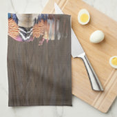 Mandarin Duck Theedoek (Quarter Fold)