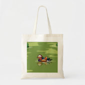Mandarin Duck up close tote bag (Voorkant)