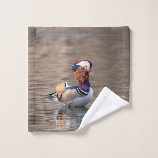 Mandarin Duck Washandje (Wasdoekje)