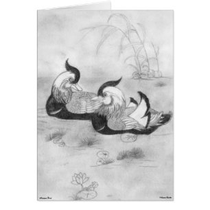 Mandarin Ducks Kaart