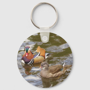 Mandarin Ducks Sleutelhanger