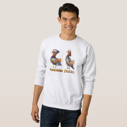 Mandarin Ducks Sweatshirt (Voorkant volledig)