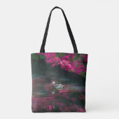 Mandarin eendCanvas tas (Achterkant)