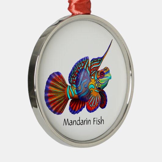 Mandarin Goby Dragonet Fish Ornament (Rechts)
