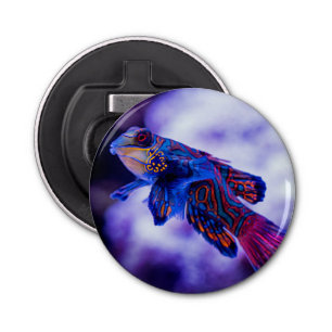 Mandarin Goby Fish Button Flesopener