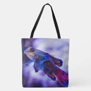 Mandarin Goby Fish Canvas tas