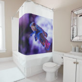 Mandarin Goby Fish Douchegordijn (In situ)