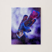 Mandarin Goby Fish Jigzaag Puzzle Legpuzzel (Verticaal)