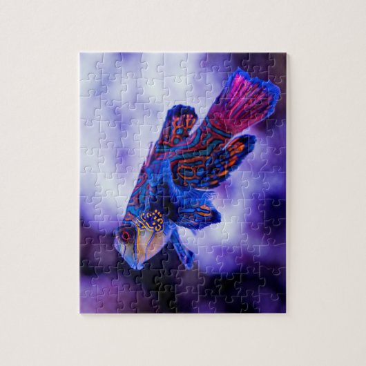 Mandarin Goby Fish Jigzaag Puzzle Legpuzzel (Verticaal)