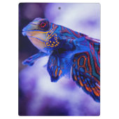 Mandarin Goby Fish Klembord (Achterkant)