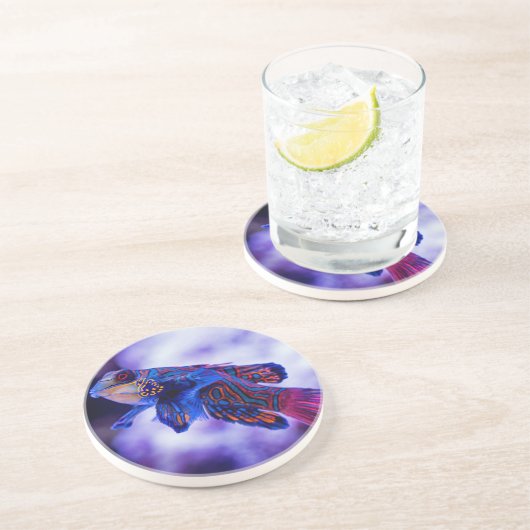 Mandarin Goby Fish Onderzetter (Zijkant)