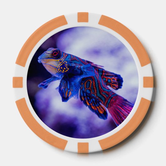 Mandarin Goby Fish Poker Chips (Voorkant)