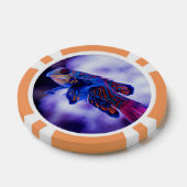 Mandarin Goby Fish Poker Chips (Enkel)