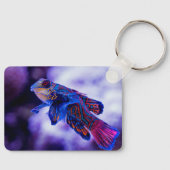 Mandarin Goby Fish Sleutelhanger (Voorkant)