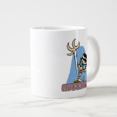 Mandark Karakter Naam Grafisch Grote Koffiekop (Voorkant rechts)