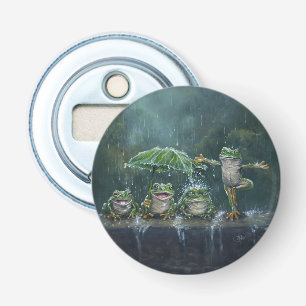 ""Mandatory Fun" handgeschilderd Button Flesopener