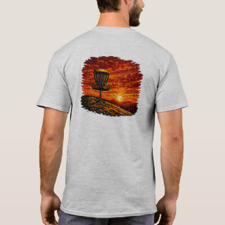 Mandbasket Zonsondergang T-shirt
