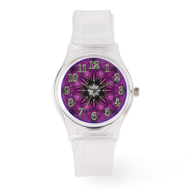 Mandela (8b) eWatch polshorloge Horloge (Voorkant)