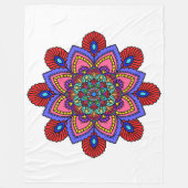 Mandela blanket fleece deken (Voorkant)