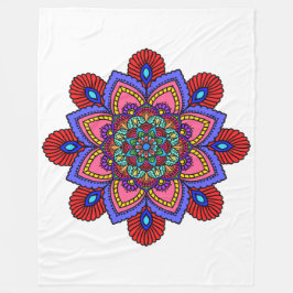 Mandela blanket fleece deken