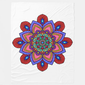Mandela blanket fleece deken