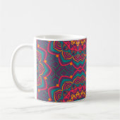 Mandela, BOHO, Hippy Groovy Coffee Mok, Cup Koffiemok (Links)