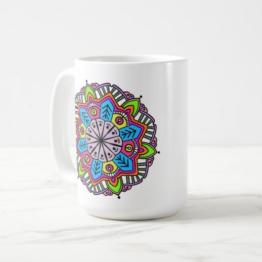Mandela Design Koffiemok (Voorkant links)
