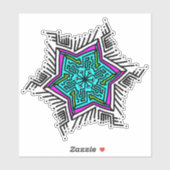 Mandela Design Sticker (Vel)