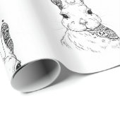 Mandela Rabbit Cadeaupapier (Rol Hoek)