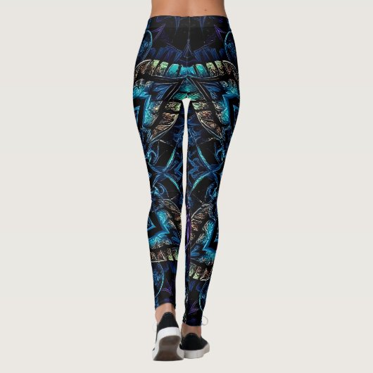Mandela Star Leggings (Achterkant)