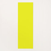 Mandela Yoga-Afbeelding Bright Geel Yoga Mat (Achterkant)