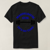 Mandelbaum Gym Het is Go Time Premium T-shirt (Design voorkant)