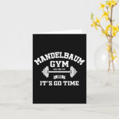 Mandelbaum Gym It's Go Time - Zwart Kaart (Gele Bloem)