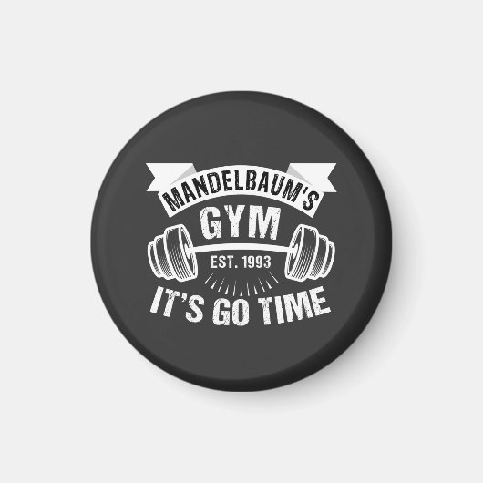 Mandelbaum’s Gym Het Is Tijd Magneet (Voorkant)