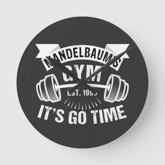 Mandelbaum's Gym Het Is Tijd Ronde Klok (Voorkant)