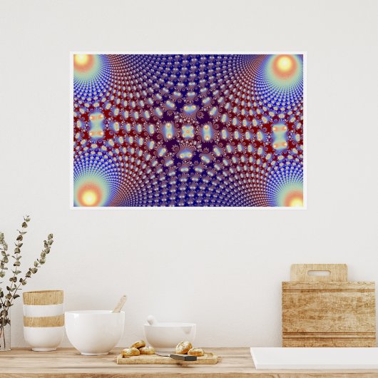 Mandelbrot #1 poster (Keuken)