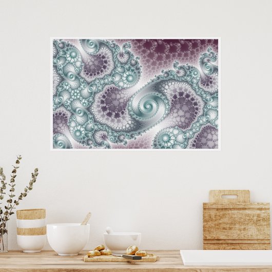 Mandelbrot #4 poster (Keuken)