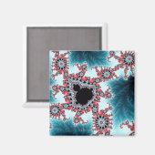 Mandelbrot 7 magneet (Voorkant / Achterkant)