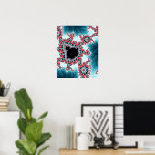 Mandelbrot 7 poster (Thuiskantoor)