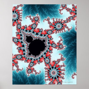 Mandelbrot 7 poster