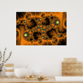 Mandelbrot #9 poster (Keuken)