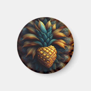 Mandelbrot Ananas Fractal Magneet