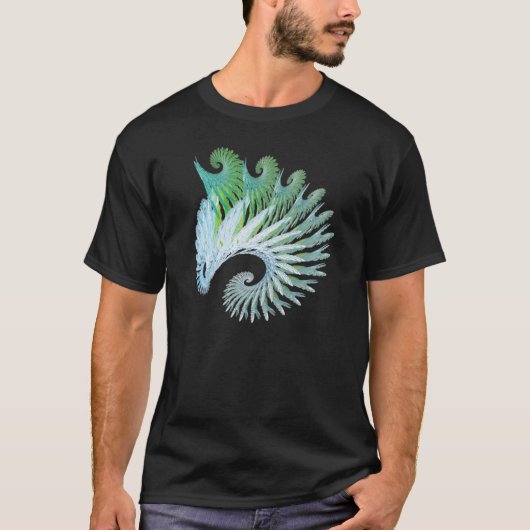 Mandelbrot Art T-shirt (Voorkant)